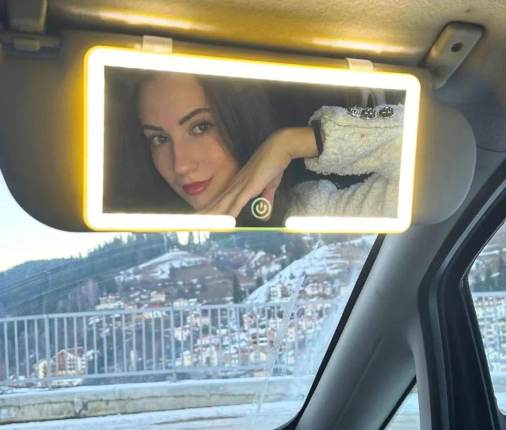 VisiLumi™ - Le Miroir LED Portable pour un Maquillage Parfait à Tout Moment