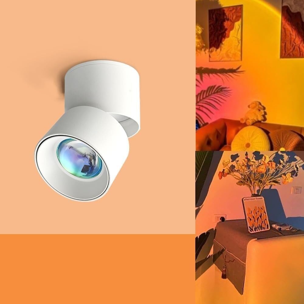 Lampe de Projecteurs d'Ambiance à LED Sunset Downlight au Maroc