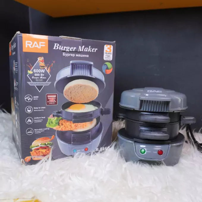Machine à Burger - Préparation Rapide de Sandwichs et Burgers à la Maison